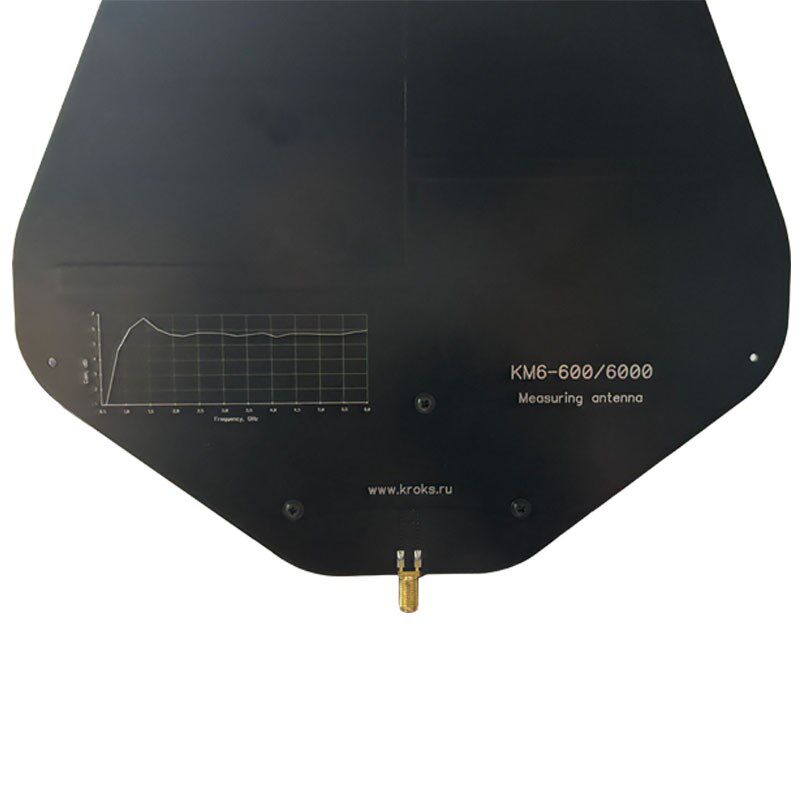 KM6 600MHZ-6000MHZ高增益宽频手持对数周期定向天线 EMC频谱可用