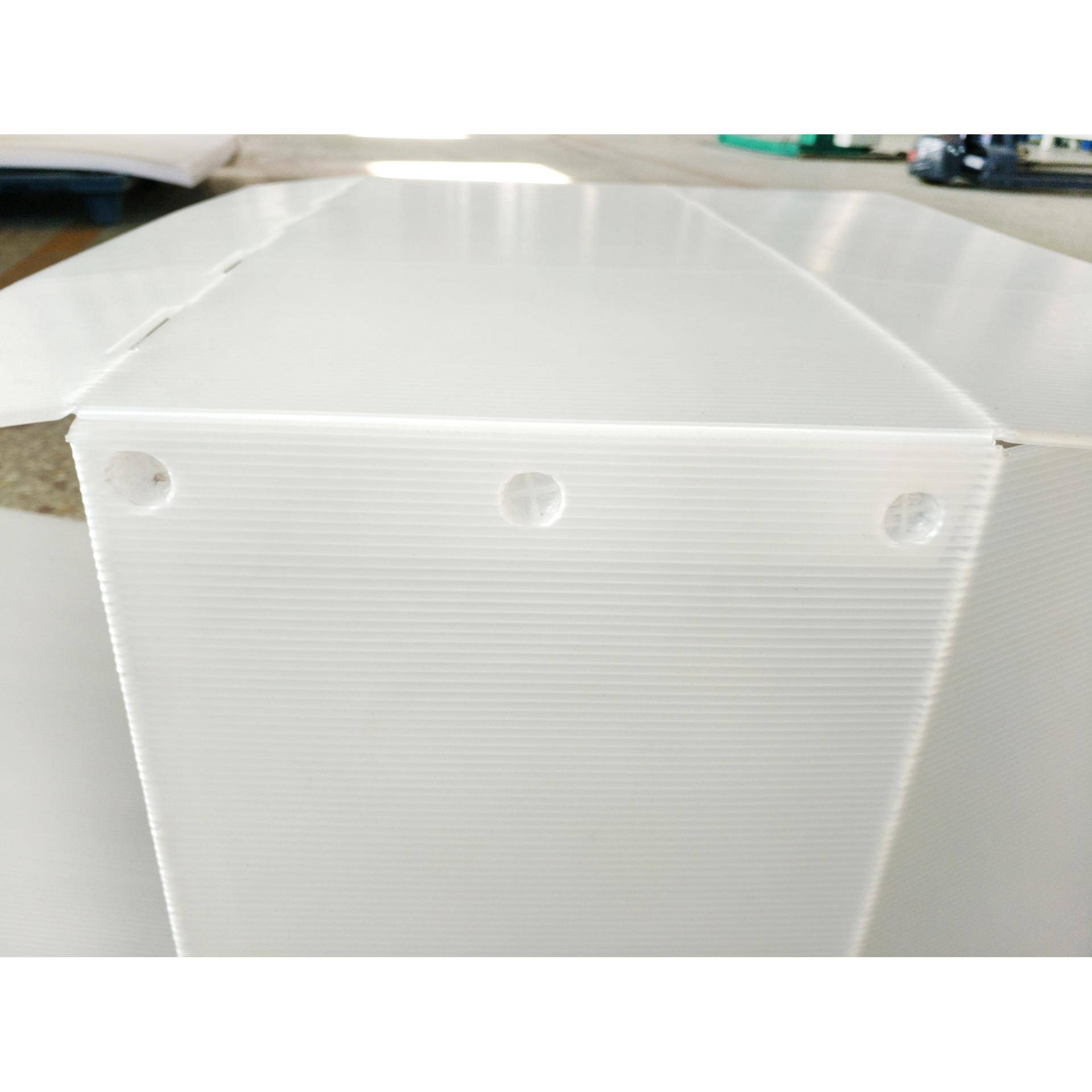 中空板周转箱PP塑料中空板纸箱瓦楞板箱钙塑箱子可折叠带盖循环箱