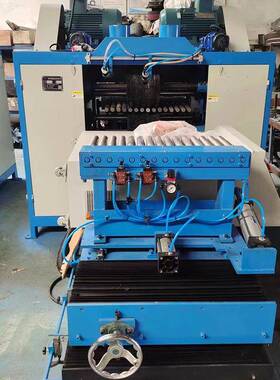 面东莞厂家双圆管管镜面抛光自机动GAE铝管不方锈钢管竖向打磨机