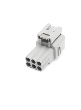 6孔18-01763插连接器插头6芯8防GUQ水连接器汽车接件插头连接器