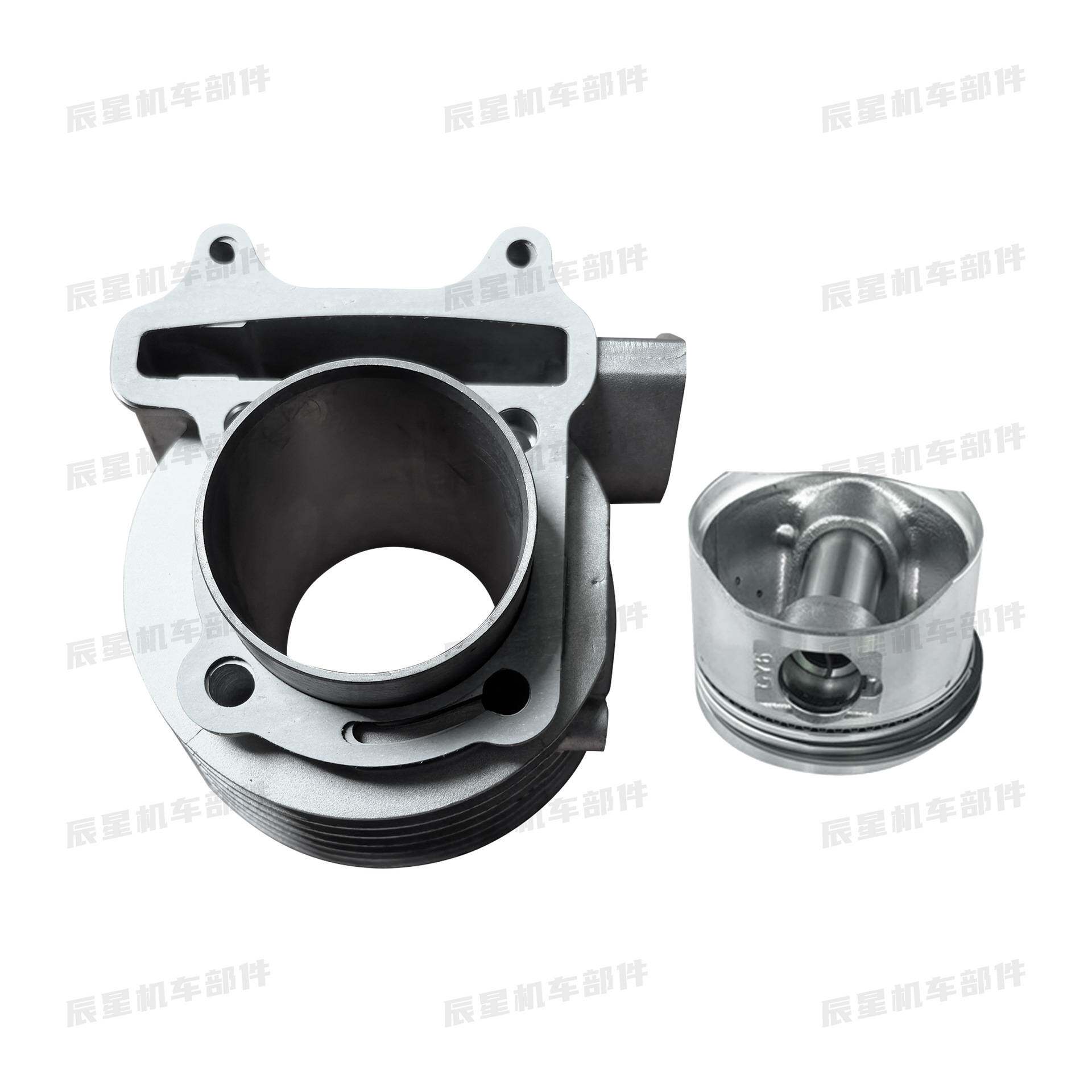踏板发动机配件 GY6-125cc 汽缸活塞组合缸套组合52.4mm