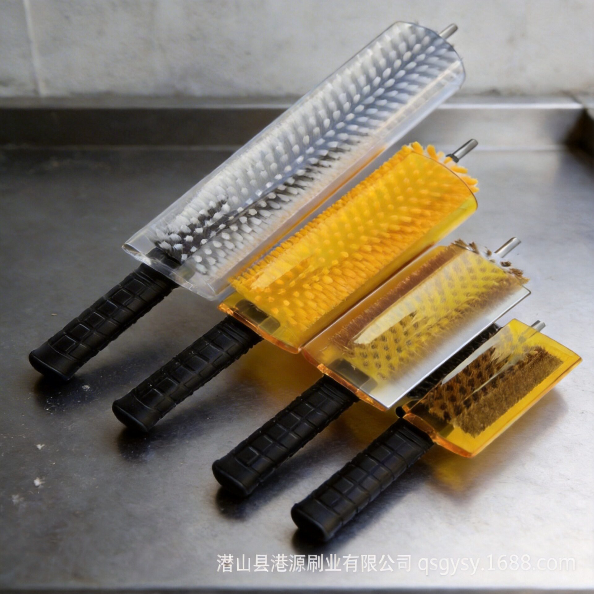 QSGYSY滑雪板打蜡滚刷抛光滚刷雪板打蜡套装尼龙刷马毛刷铜丝滚刷