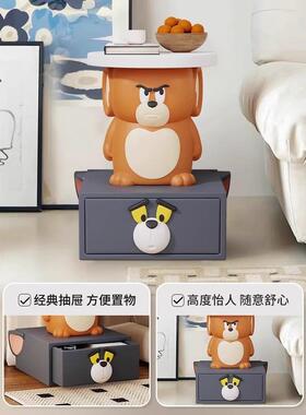 可爱创移意边几客厅202新款沙发侧边5XDX摆件可动边边几卓卡通柜
