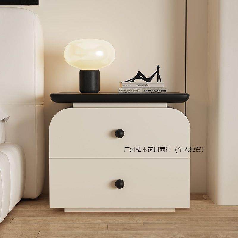 意实木床头柜极中古奶油风式简小户型简约现代卧收纳柜子VFK室免,玩具/童车/益智/积木/模型,其它,淘宝优惠券,粉丝福利购,淘宝优惠卷