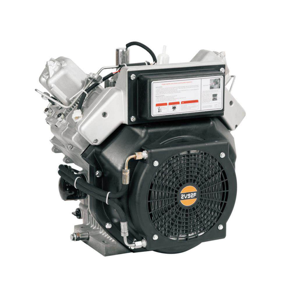 16k21马力马22力双缸V型柴油机四9程HD2V92无风冷冲柴油发动机HD2