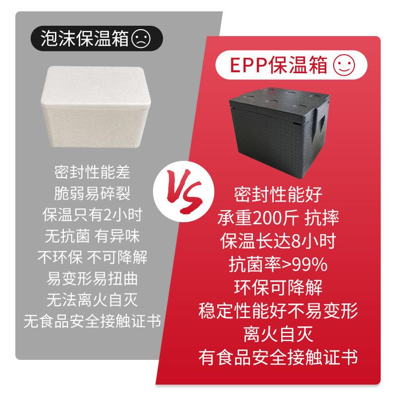 超e5665pp保温箱冷藏餐箱用大号容量户外配商送箱饭盒保鲜保冷外