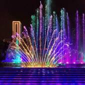 户外人大型音乐喷泉浮工程工湖地景区旱喷599泉漂喷泉程控互动跳