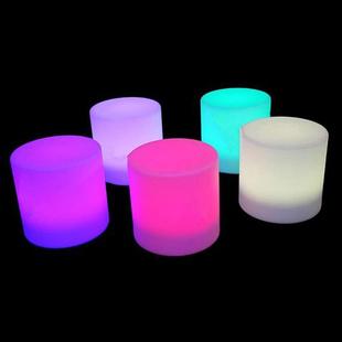 LED发圆凳简客厅家具卧室酒店61Part庭院草光y坪七约彩圆柱儿童矮