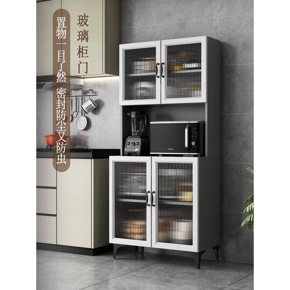 厨房多能柜子储物柜橱柜功用带门餐边柜家纳餐收具置物架ZG-67313