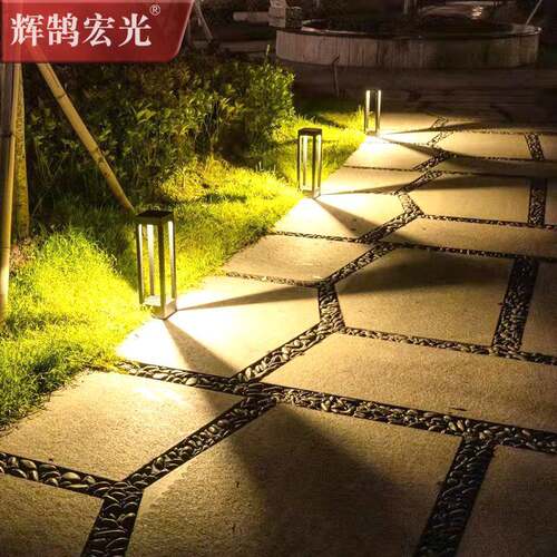 草坪灯户方草外GP-CP102插地灯花园别墅公园院地园林景观庭灯形铝