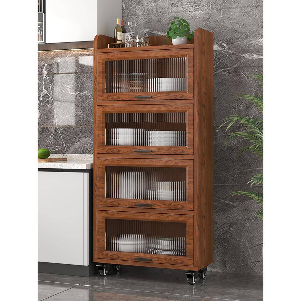 现厅代简约收纳柜窄柜夹置物架家用C-18缝靠墙厨房储物柜柜碗客餐