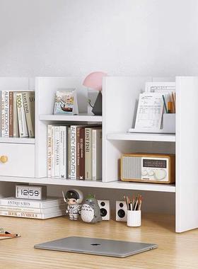 桌D4930面置物架转办公桌上多层书架书桌理架小收纳窗架卧室角飘