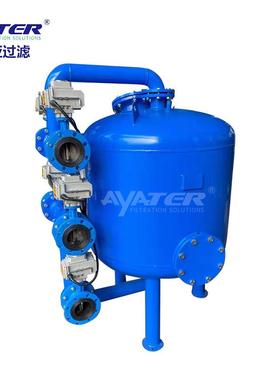 亚过滤活性炭不器锈钢罐MXS卅多介质过滤固液分处离污水理设备厂