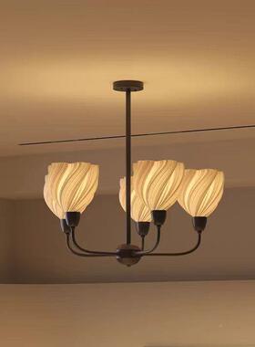 客照迎法式中艺术亮氛围厅吊灯南洋复古枝67515形大厅主灯超护眼