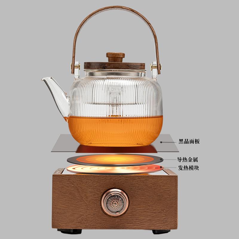 陶罐罐壶煮茶壶煮茶器新款烤奶壶家用室水内烧泡煮茶白茶电炉HYks