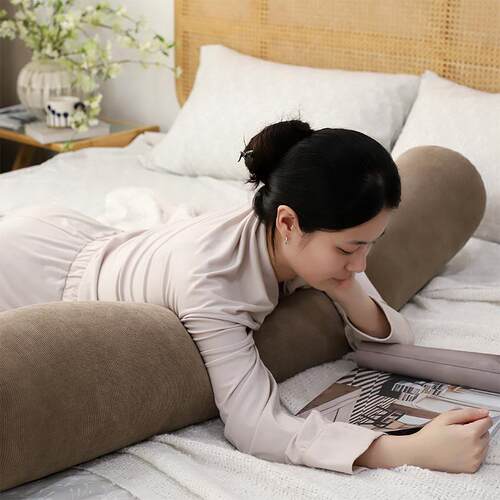 长条圆男柱形抱大枕女生夹腿睡靠觉生款HYtwlsql侧睡床上枕头枕男