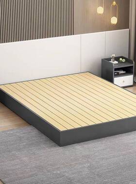 实人木床板床垫现架子排骨架双床席梦思床代垫架榻榻米地ADO台松