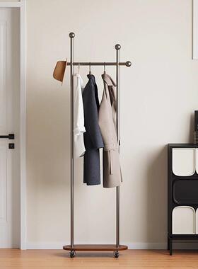 中古KXL衣帽收可移动卧室挂衣服架子客入户玄厅关落地家用架简易