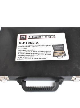 m高速钢镀钛麻花钻170pc-s电钻FNK打孔直柄钻头.010.0m木工钻头1