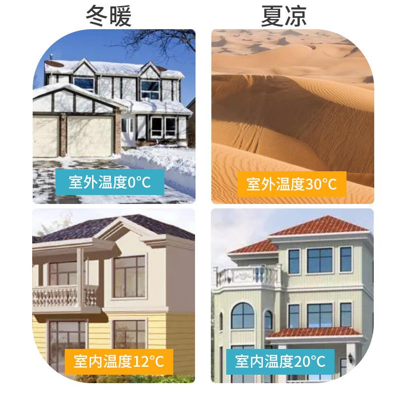 耐隔热棉高温防火保温顶棉自粘屋顶楼材隔料隔热膜铝箔阳67光房热