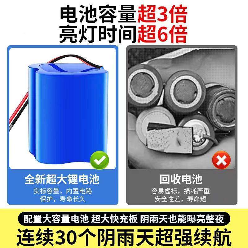 路灯6户外超防水庭院农村大功工程款VS-SSL-HL率E亮D照明街新灯