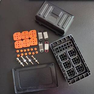 路房车艇防水保险盒汽车继电器动6路发机舱保险配端子改装线TEC游