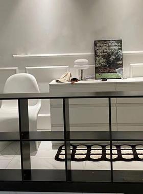 实木格子简易书柜自小由子组合收纳格子柜物柜书架柜储书柜VXY置