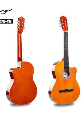 39寸古典吉他薄桶 云杉缺角吉他古典 Classical guitar工厂