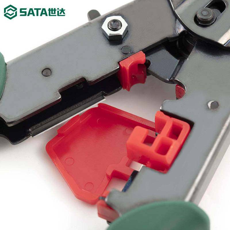 世达网络接头压著钳多功能水晶头压线钳电工专用压接钳网线钳工具