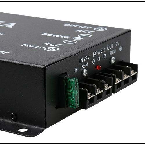 车载降压器大功率音响导航24V转12V 8转换器高转低直流稳压电转