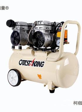 奥斯磅ZMJ气泵小型静音无油压机木工装修喷漆气2空2突0V空气压麦