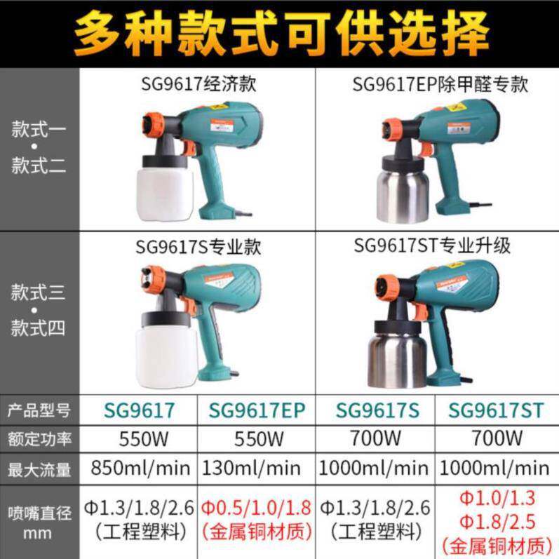 多功能手持充电式小型电动喷乳胶漆除甲醛机器喷油喷壶喷家装