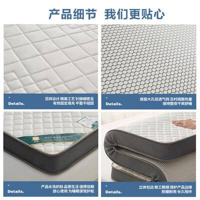 抗压不易塌陷生宿舍便床垫学租屋可折叠高携密度LAV高硬度海绵出