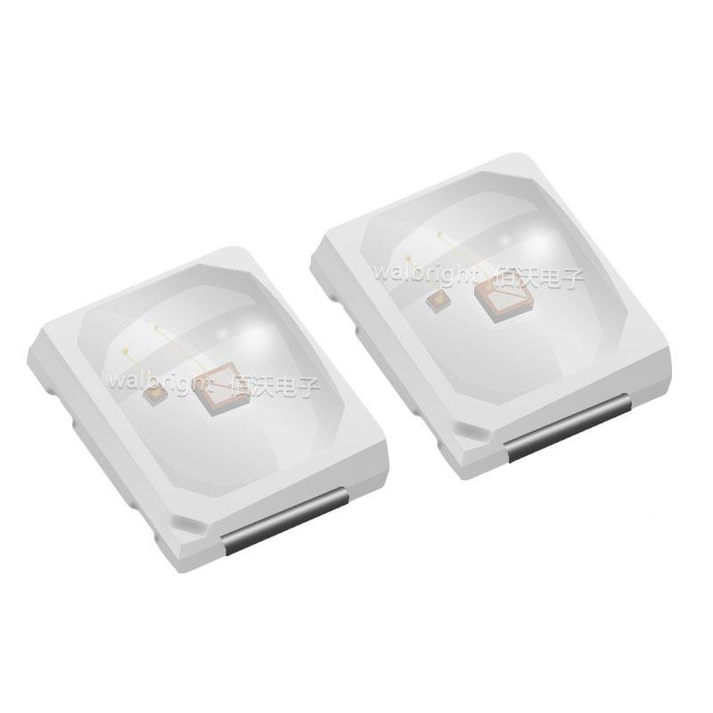 led灯珠285球头9凸镜紫灯紫光65 5NM 2.0. 05W贴片灭蚊 验QZC钞UV