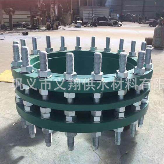 管节路补偿接头CC式2F型钢传力伸缩球515墨铸铁制可拆双法兰传力