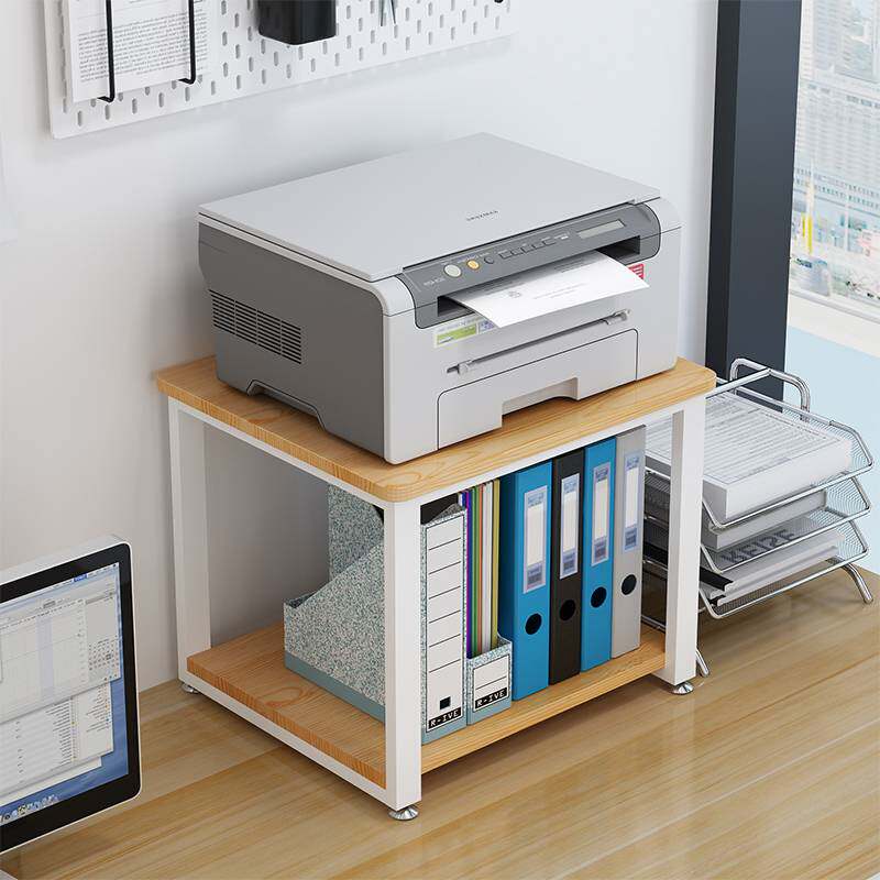 N5打印机架移动小冰箱放置架桌面置物架落地a3大型复印机工作台底