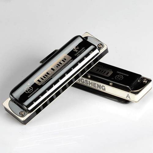 10孔S鲁斯琴K-10BH蓝调乐器成人布演奏练YNC习初学者学口习口琴