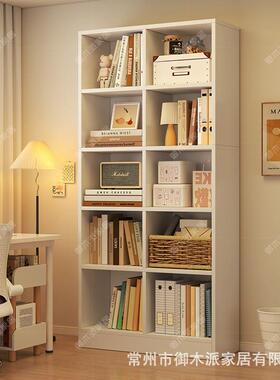 组合书柜展示靠纳柜学储生卧室简易书架墙客厅陈列家用收SXW物置