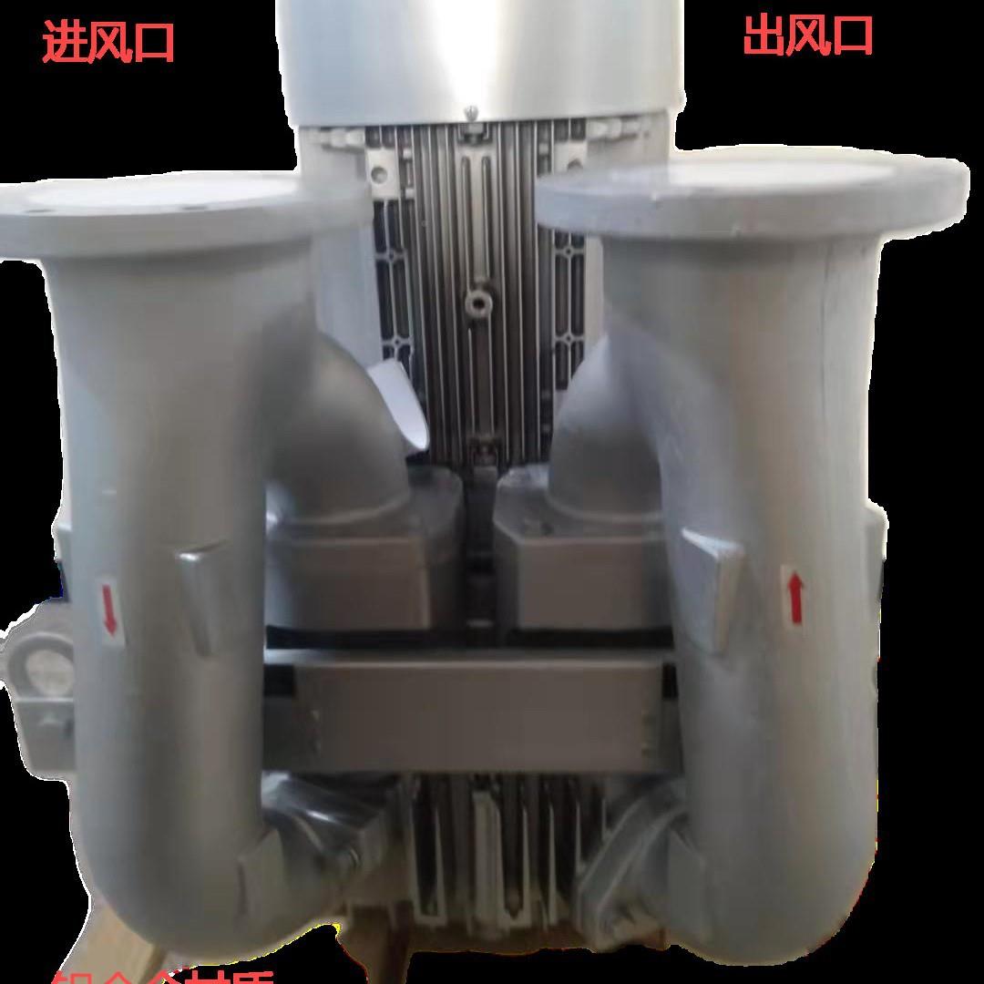 进高压口风机 943立式漩涡气泵 2X472B43-H279厂气环式鼓风机家