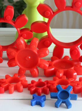 联轴器缓冲垫空压机八角联轴胶梅花垫圈梅花垫片GR28 GR38 GR42