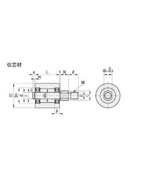 替代米思米 TGRS20-25 纵向型滚轮无动力滚筒 立式导向滚轮
