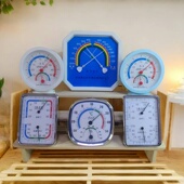 温度计家用机械物理感应温度表温湿两用壁挂婴儿卧室免电池温度计