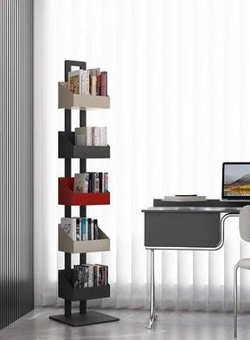 厅隐形落地PSQ书架用家铁艺转角收纳展客示架立体儿多层书柜置童物架