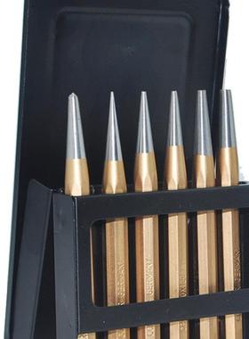 冲子9075打销孔圆柱冲6寸钳m工定位直冲边冲冲2-10mCRV