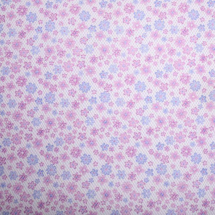 全涤印花三明治网眼布料 多色 节日工艺品童车坐垫针织网布面料