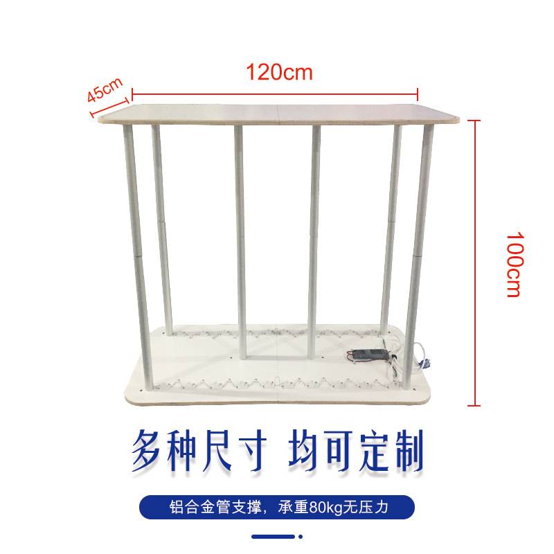 架子广告牌超市户外广告促销折叠商场展示架促销移动台桌方形发光