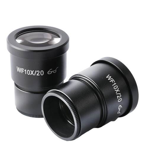 体视显微镜广角目镜大视野高眼点10倍WF10X/20 接口30mm