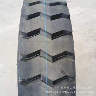 1000R20汽车轮胎矿山花纹防扎短途搅拌车自卸车轮胎1000r20