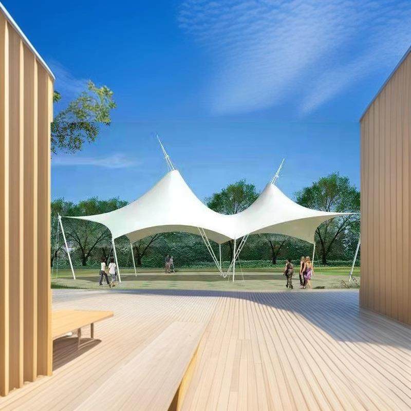 户外公园游乐场景观膜结构泳池遮阳雨棚钢结构仓库厂房张拉膜雨蓬,电子元器件市场,其它元器件,淘宝优惠券,粉丝福利购,淘宝优惠卷