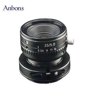 海康线扫工业LS35mm相机镜头F5M42口4k7um机器视觉低畸变相机镜头